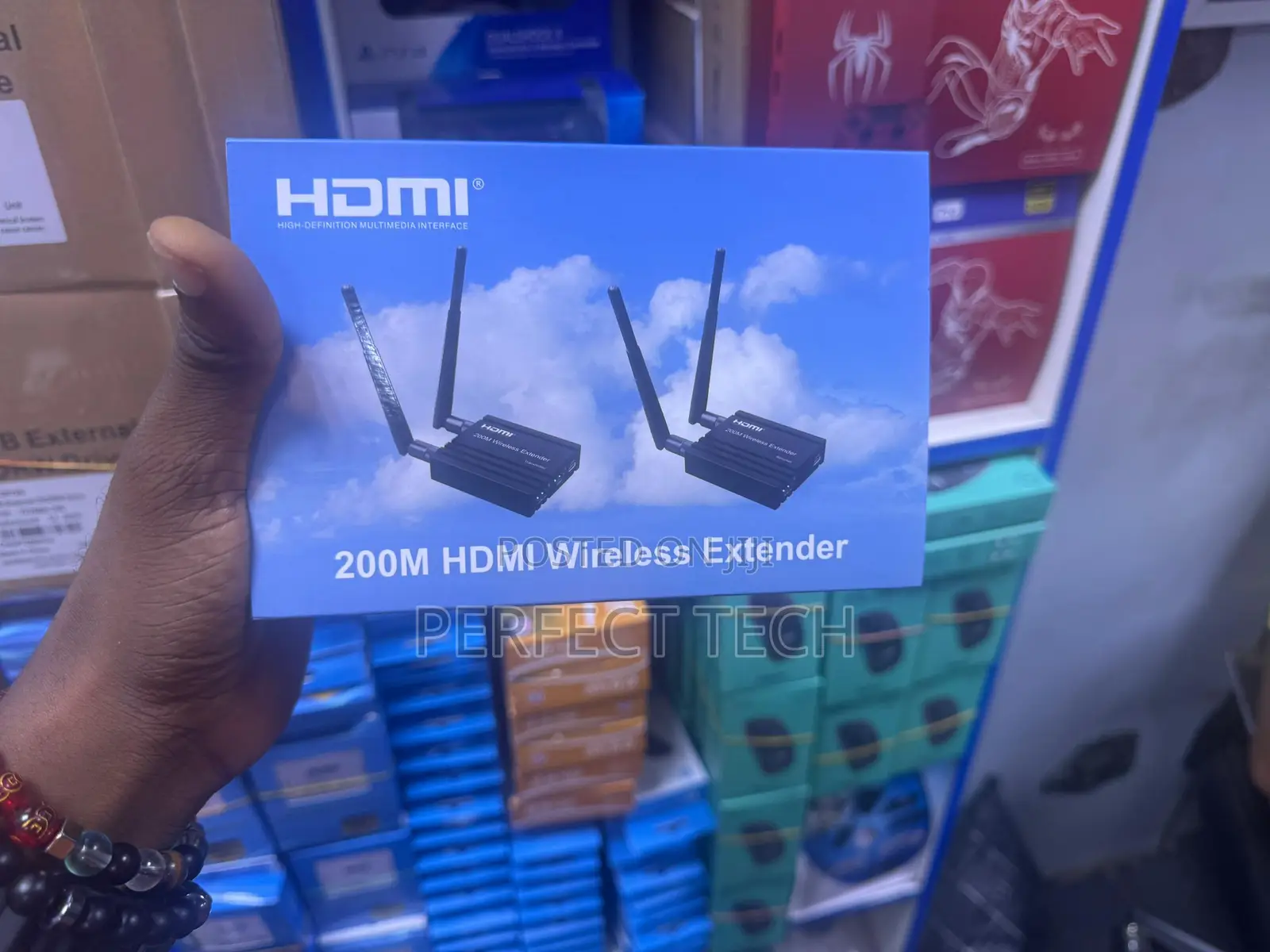 200meters Wireless Hdmi Extender Sender Receiver {Plug Play}