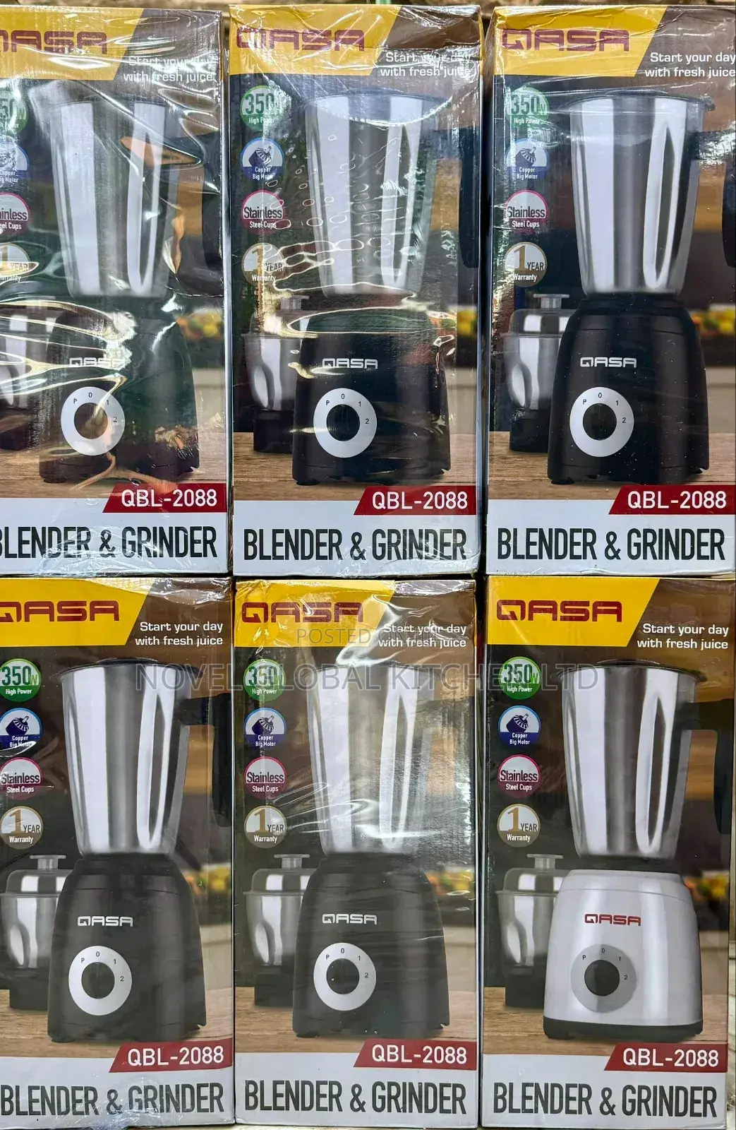 Qasa 2l High Power Blender And Grinder