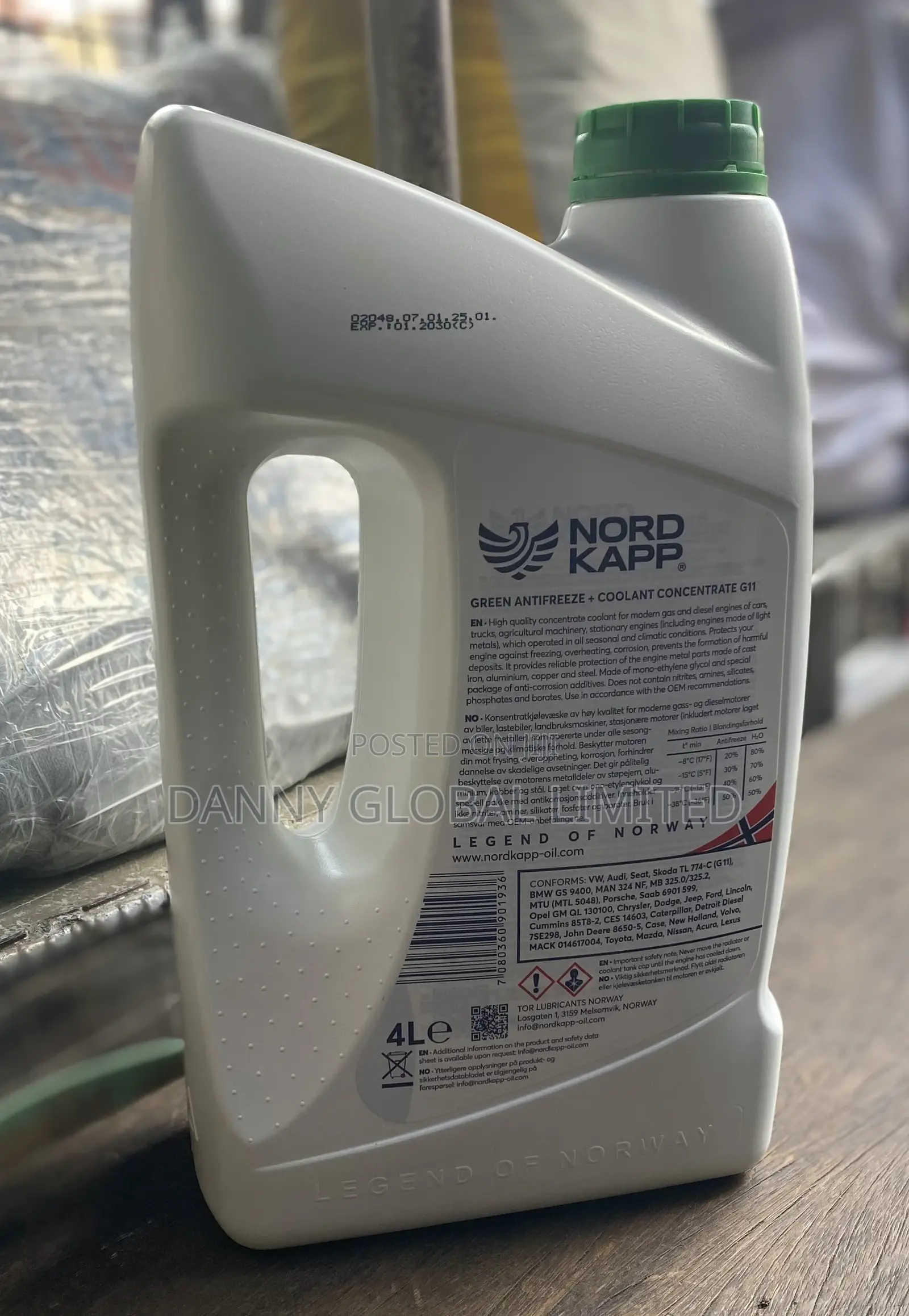 Original Nord Kapp Coolant