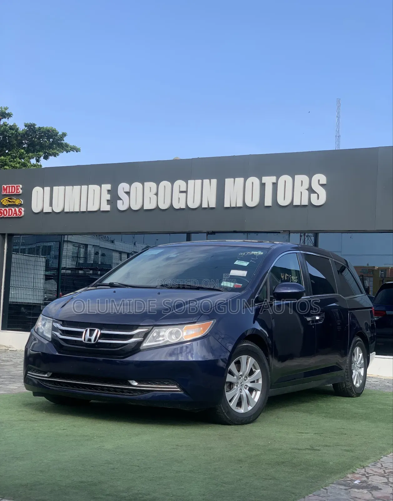 Honda Odyssey EX-L 4dr Minivan (3.5L 6cyl 6A) 2014 Blue