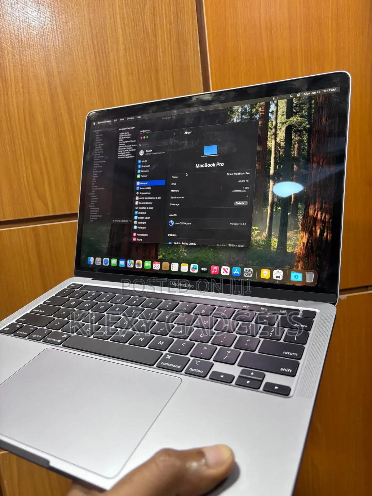Laptop Apple MacBook Pro 2020 M1 8GB Apple M1 SSD 256GB