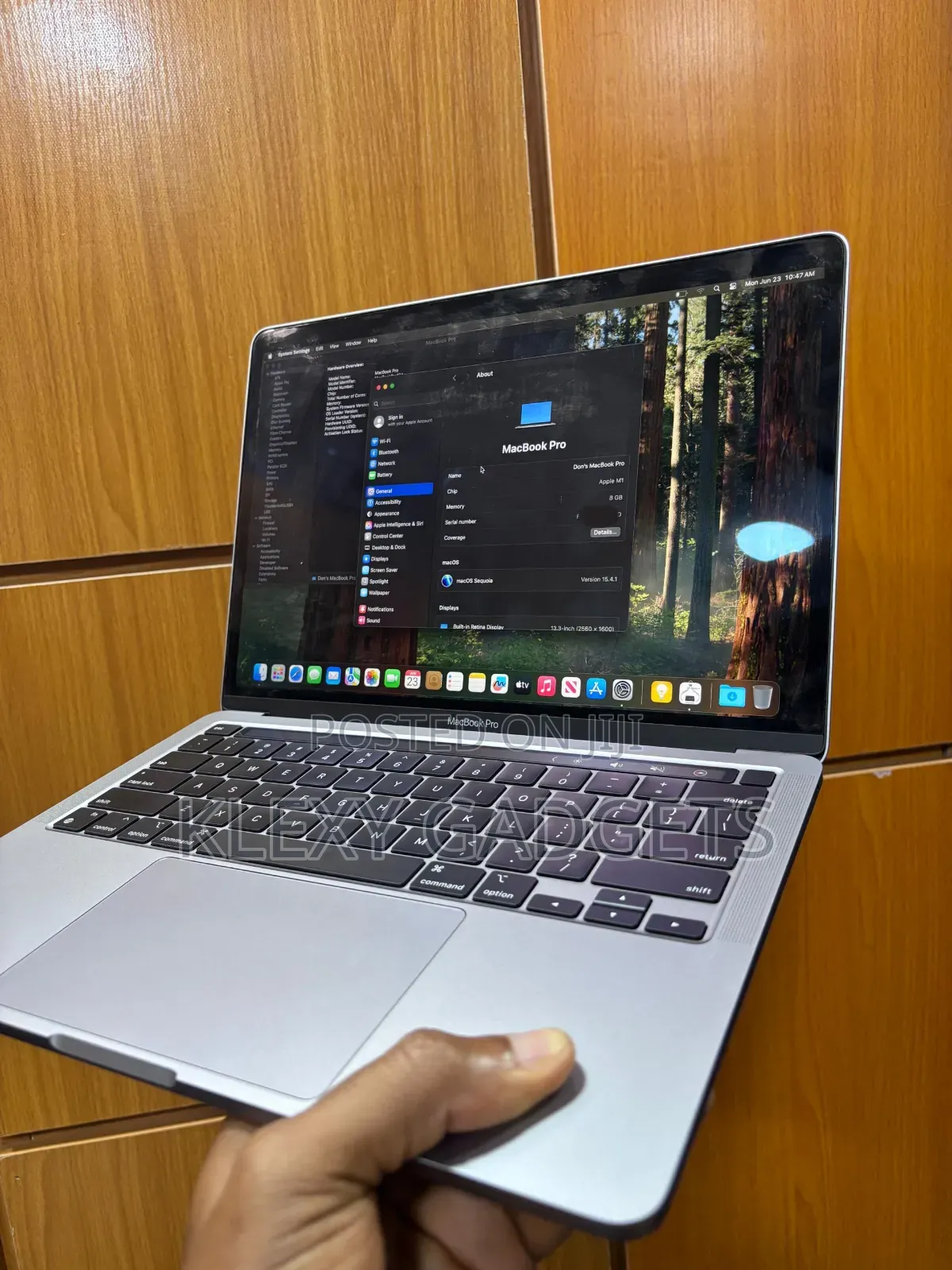 Laptop Apple MacBook Pro 2020 M1 8GB Apple M1 SSD 256GB