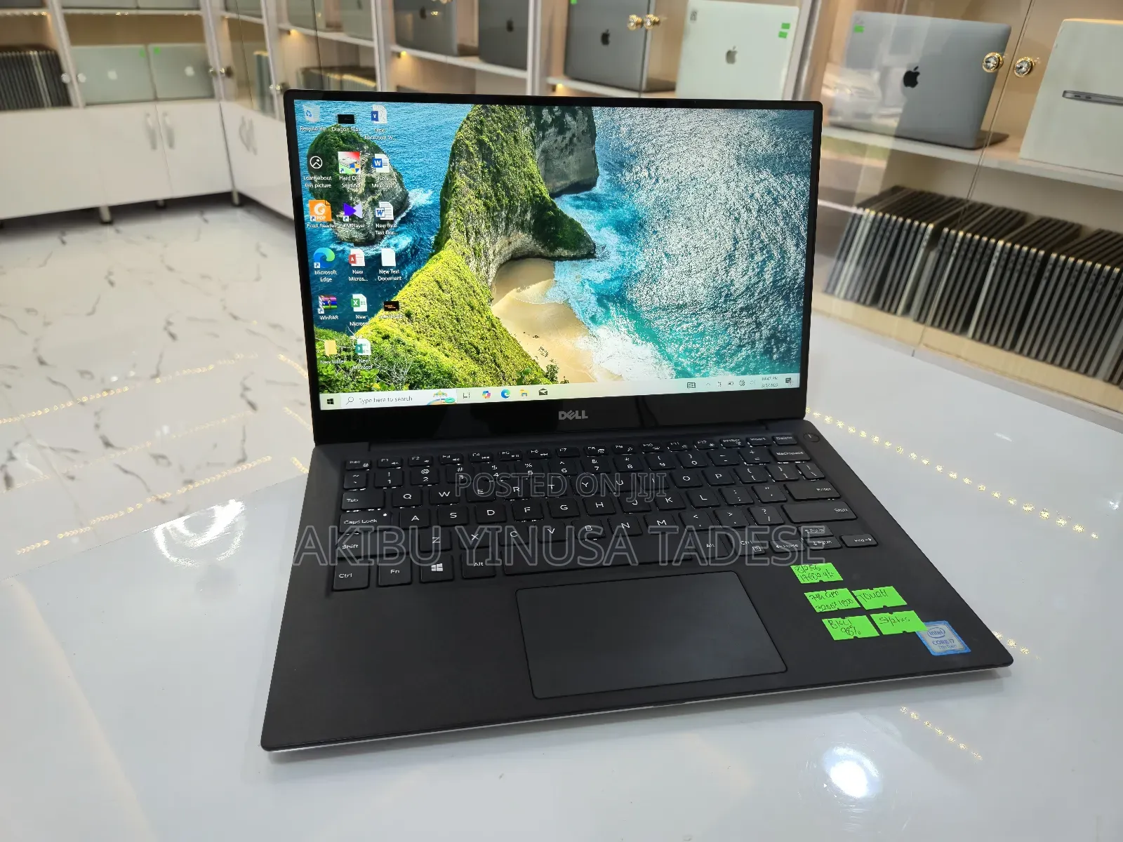 Laptop Dell XPS 13 (9360) 8GB Intel Core I7 SSD 512GB