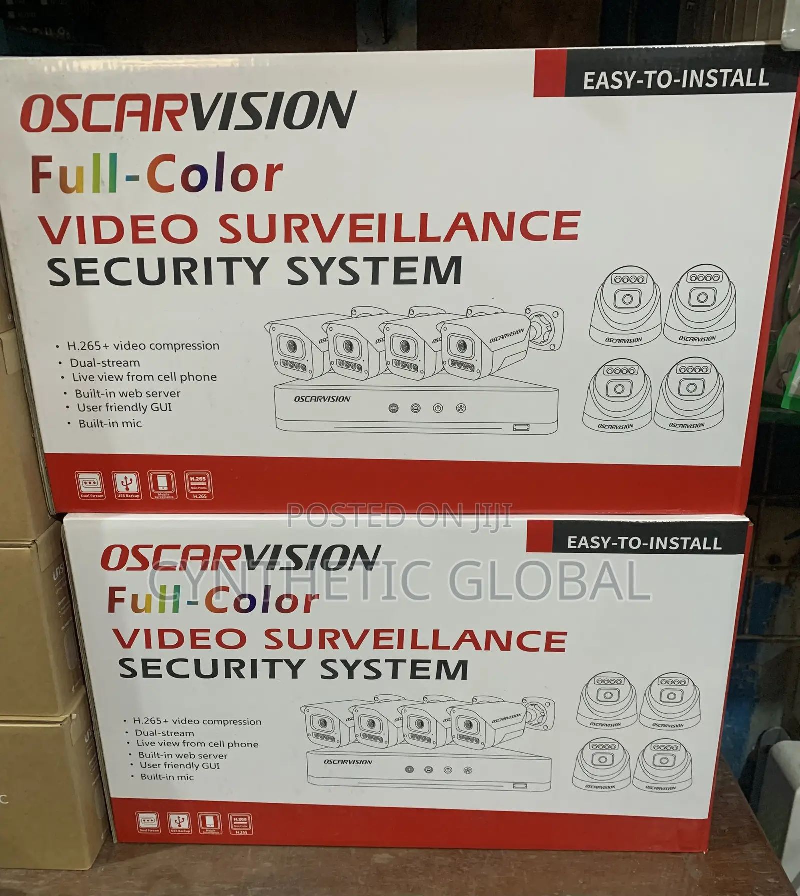 Oscarvision 8ch Wireless Kit With Audio and Color Analog