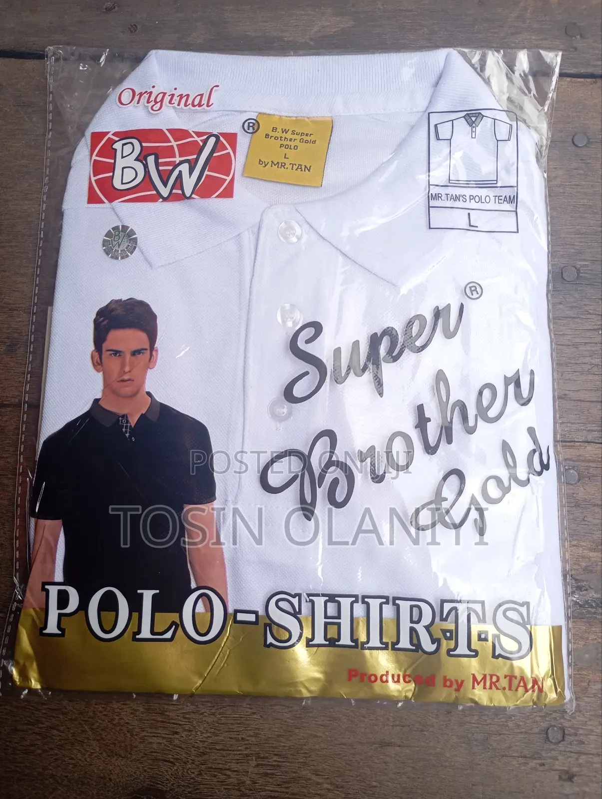 Quality Bw Plain Colar Neck Polo