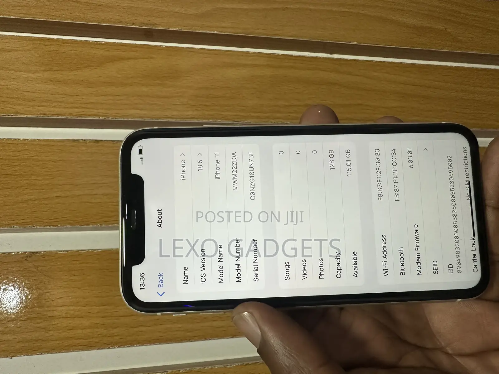 Apple iPhone 11 128 GB White