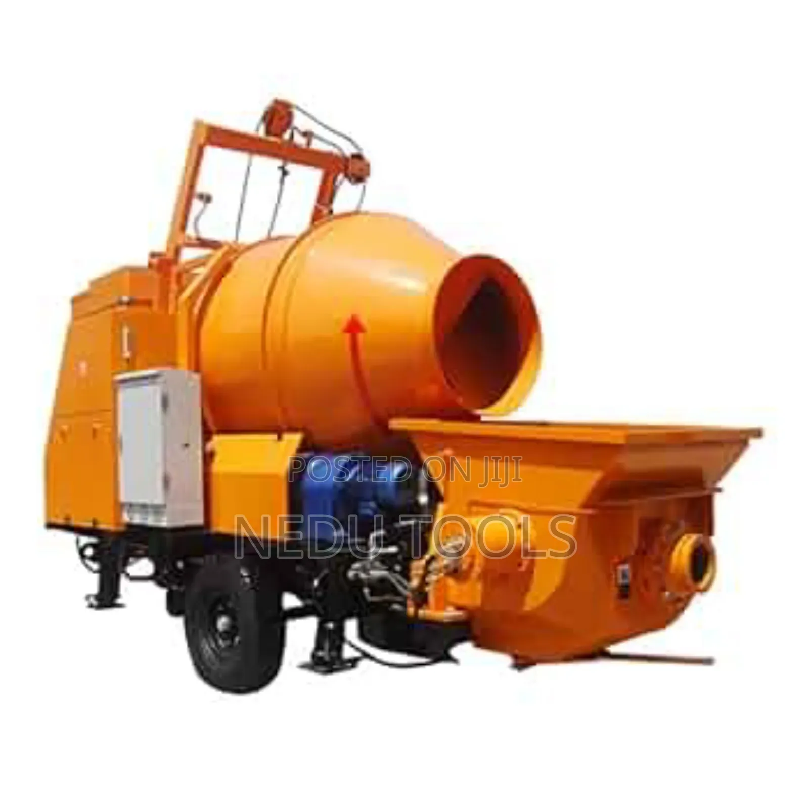 Concrete Mixer With Pump