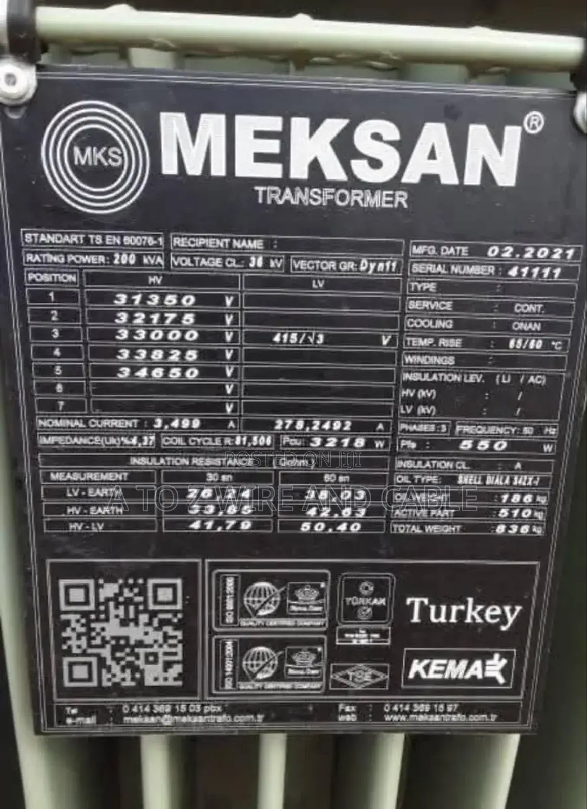 Meksan Transformer