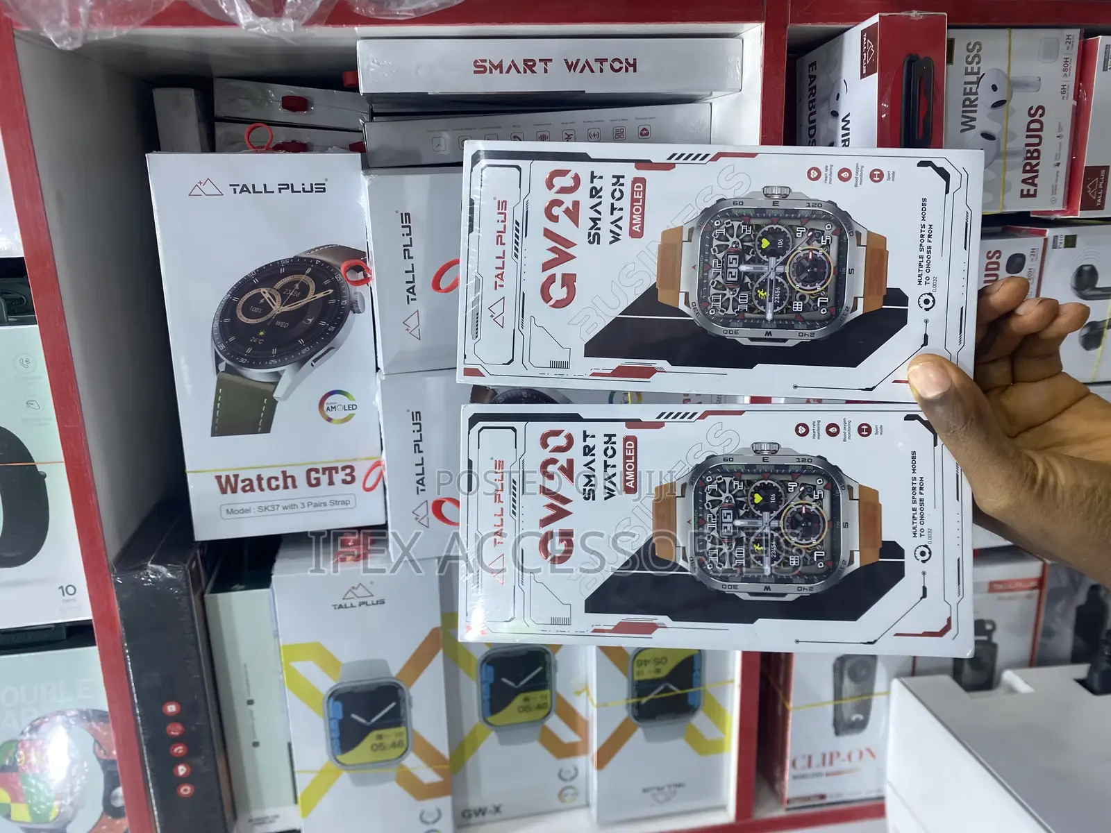Gw20 2024 Smartwatch 2.01 Square Sport Android Smart Watch