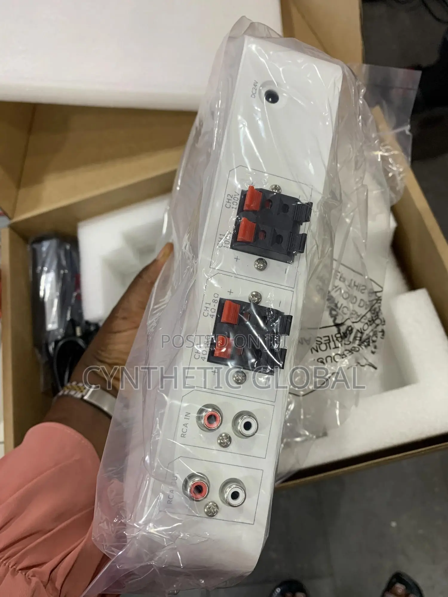 Hikvision 60watts Analog Amplifier for Ceiling Speakers