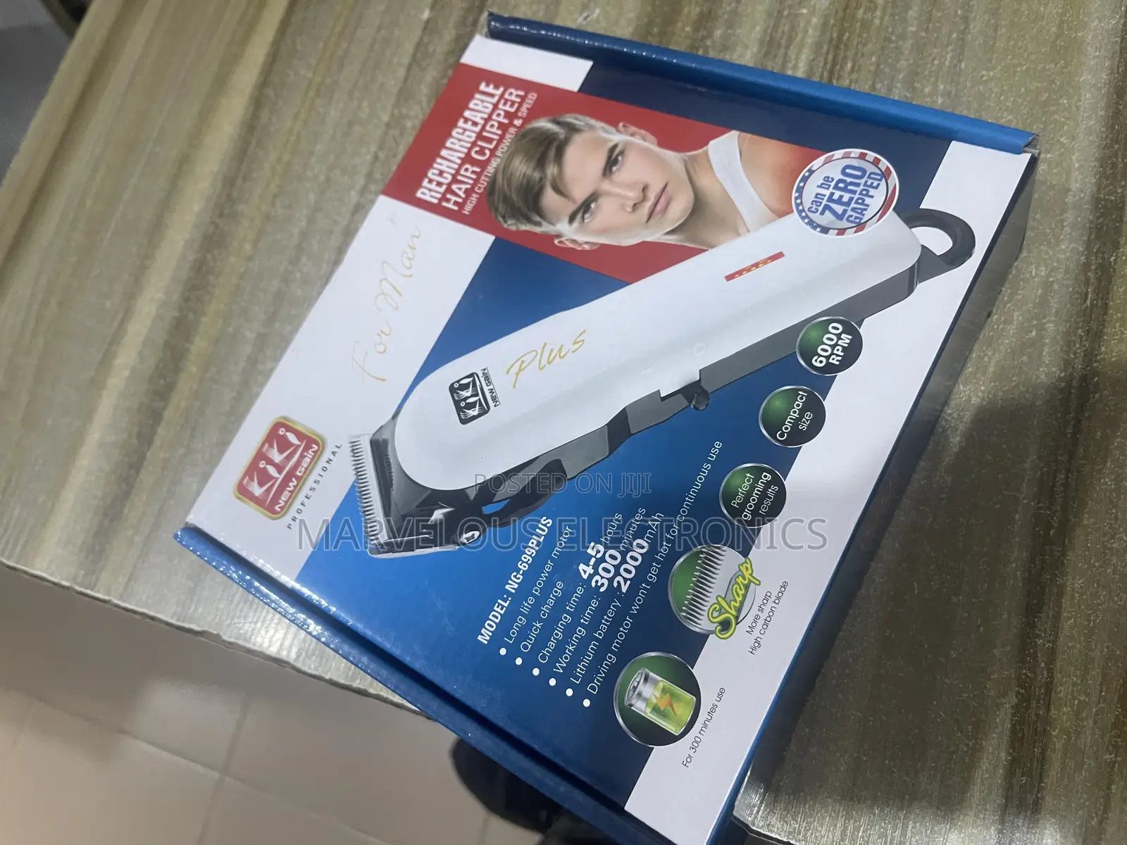 Brand New Kiki Rechargeble Cliper