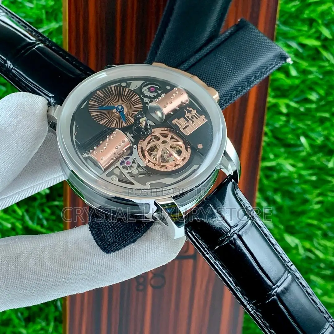 Jacob Co Quality Luxury Automatic Engine Wristwatch