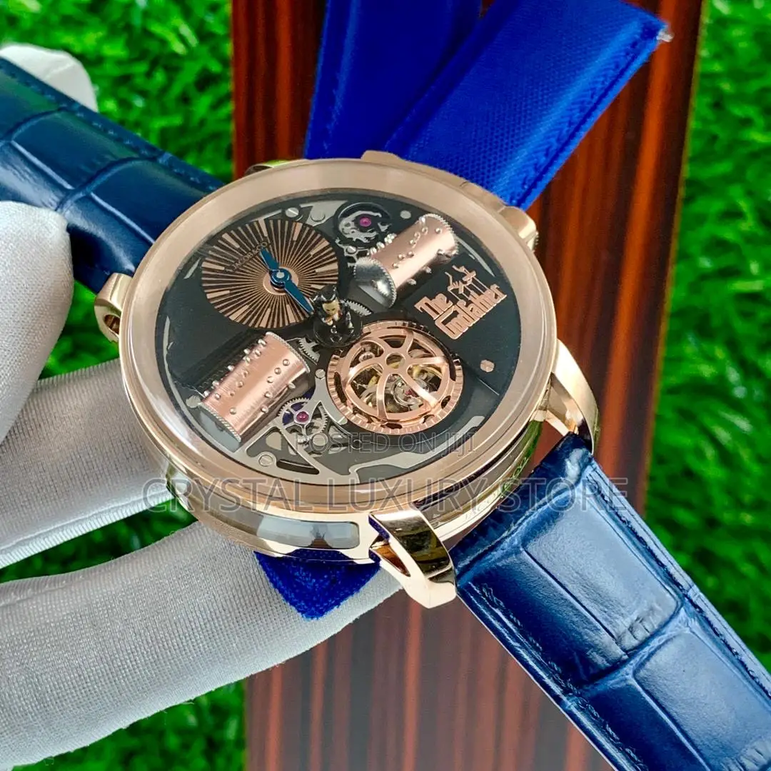 Jacob Co Quality Luxury Automatic Engine Wristwatch