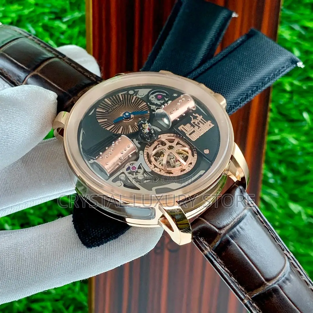 Jacob Co Quality Luxury Automatic Engine Wristwatch