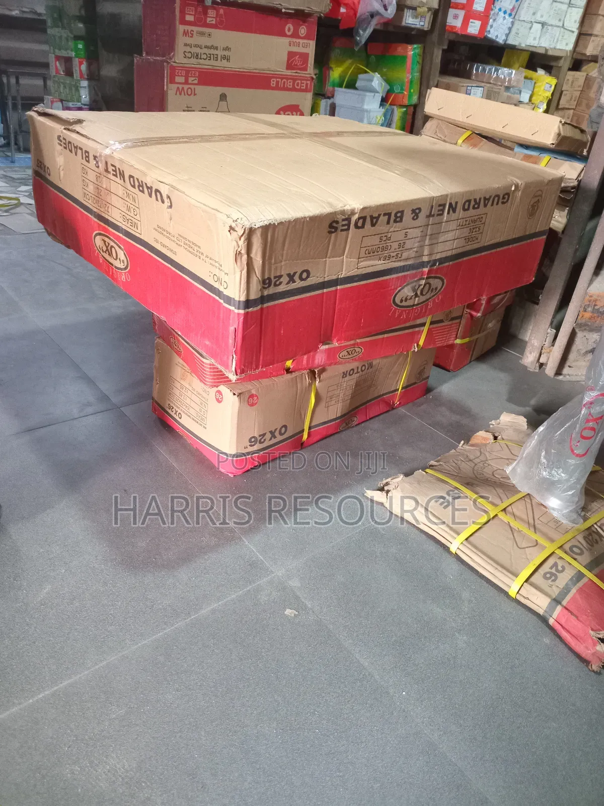 26" Ox Heavy Duty Industrial Wall Fan