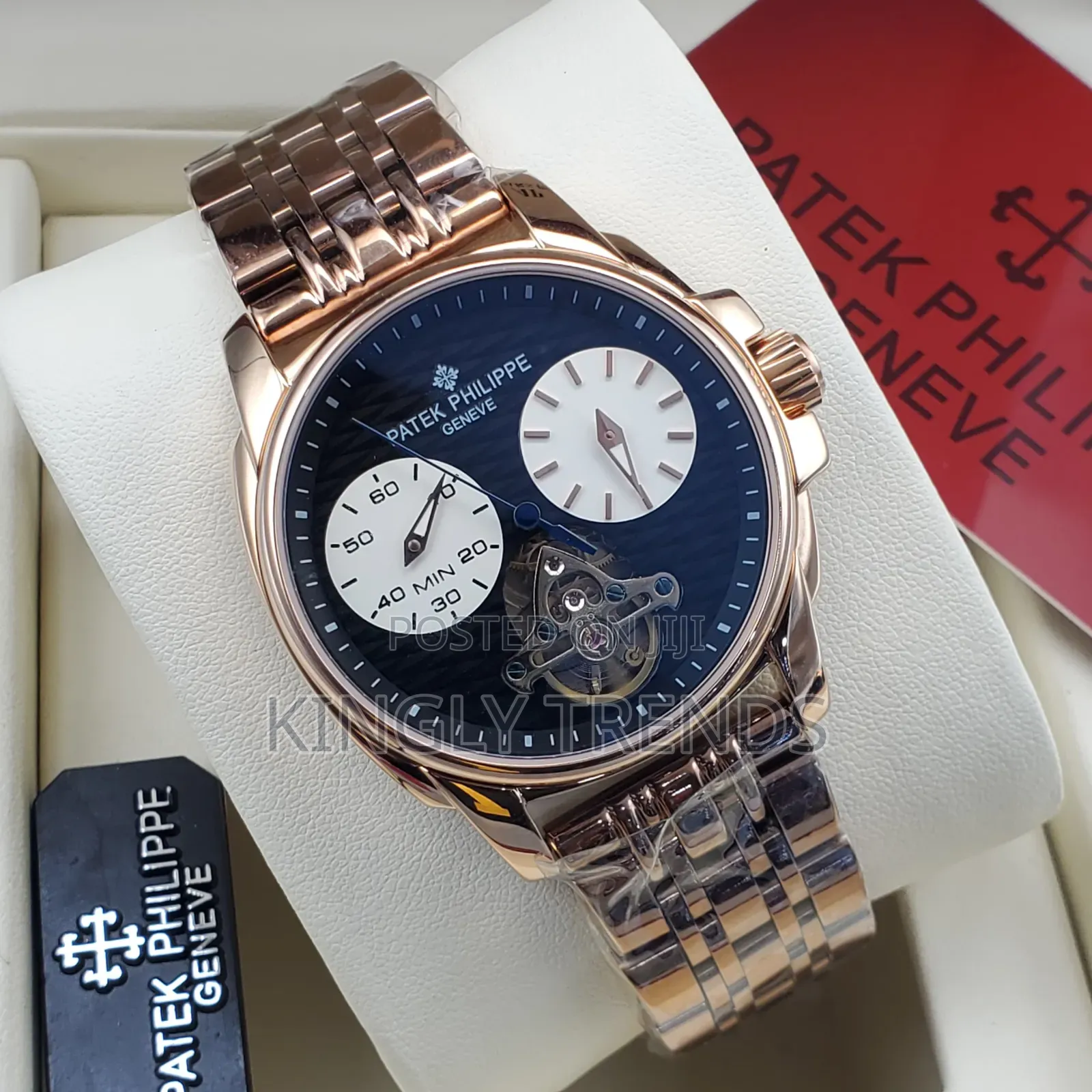 Luxury Patek Philippe Automatic Stainless Wristwatch