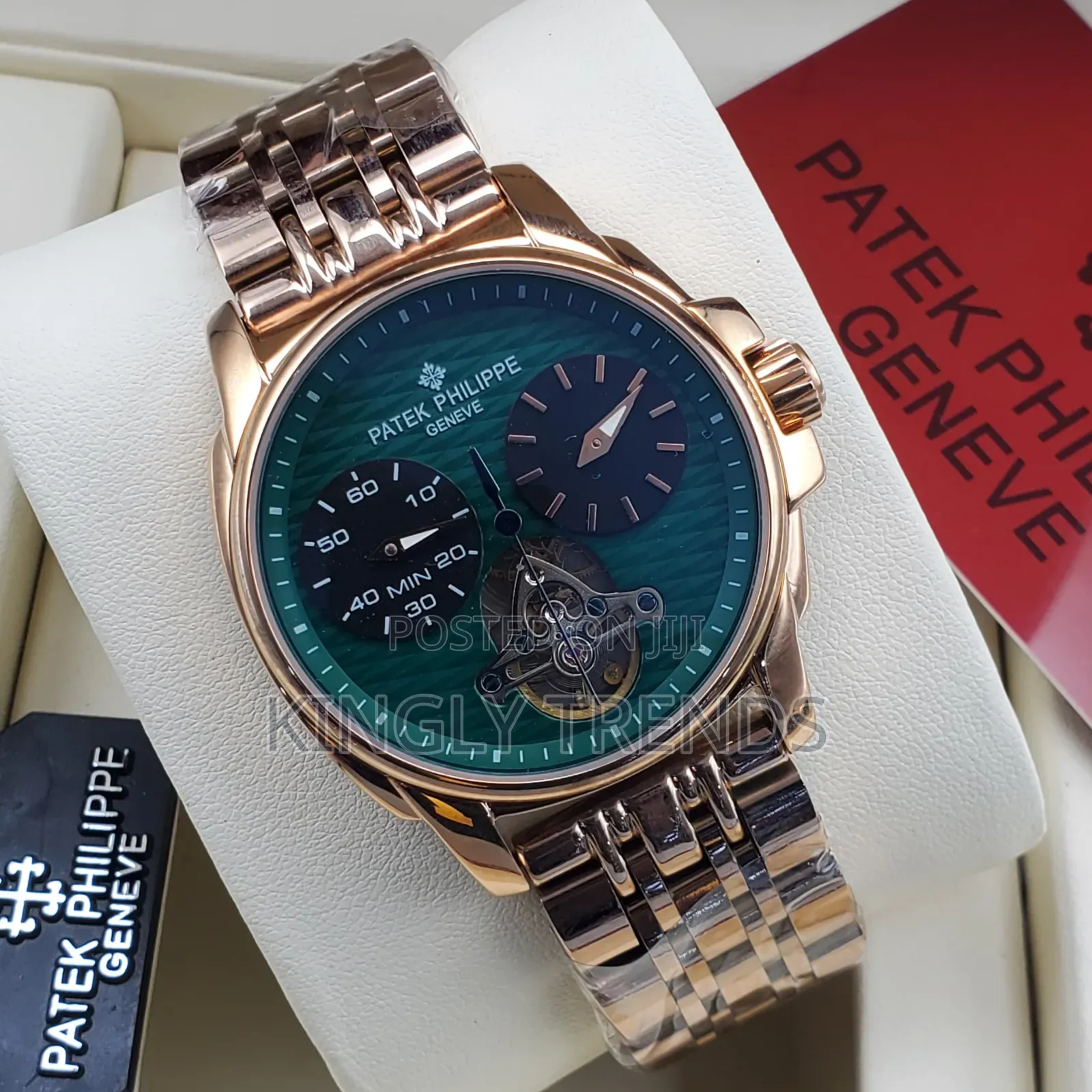 Luxury Patek Philippe Automatic Stainless Wristwatch