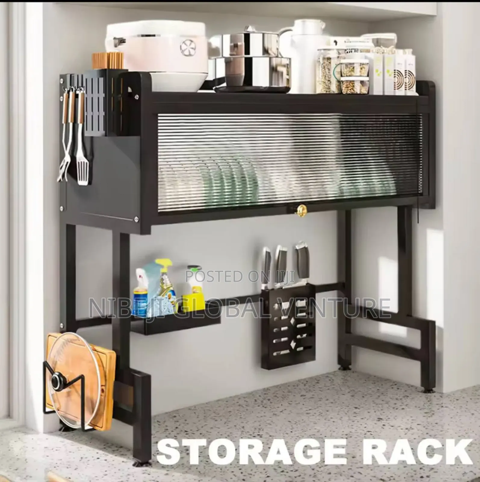 Kitchen Storage Cabinet Over the Sink