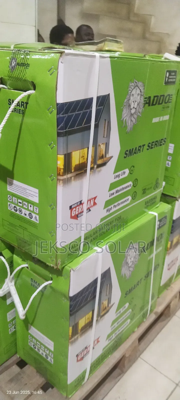 Addo Tubular Battery 22ah 12v, German Technology