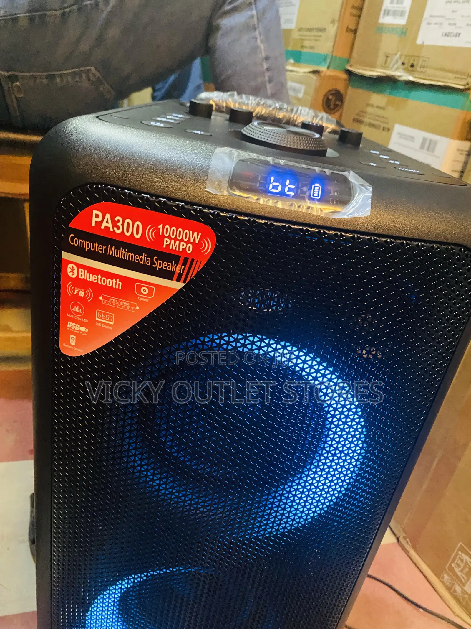 F D Rechargeable Party Sound Speaker