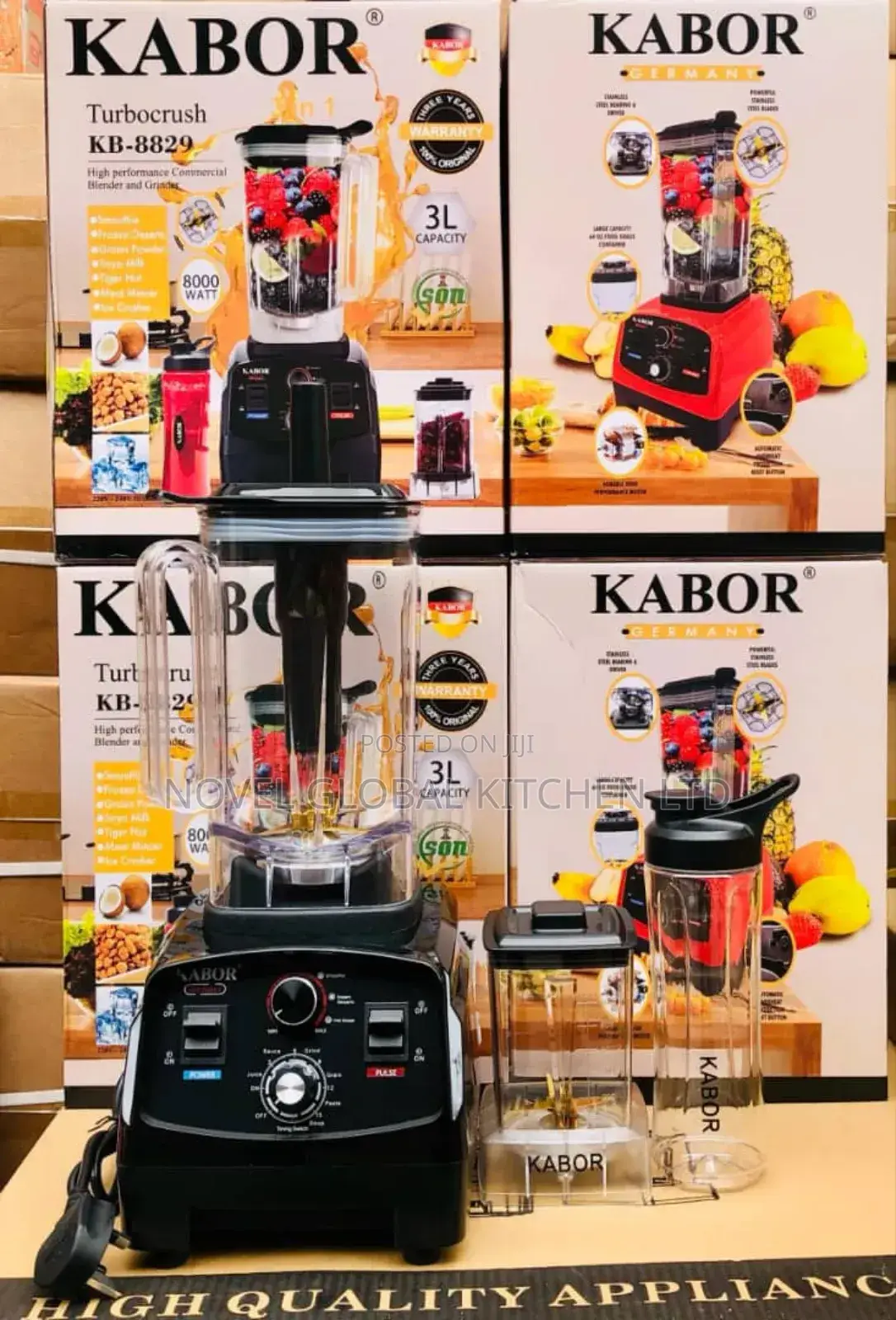 Kabor 3l Blender Turbocrush