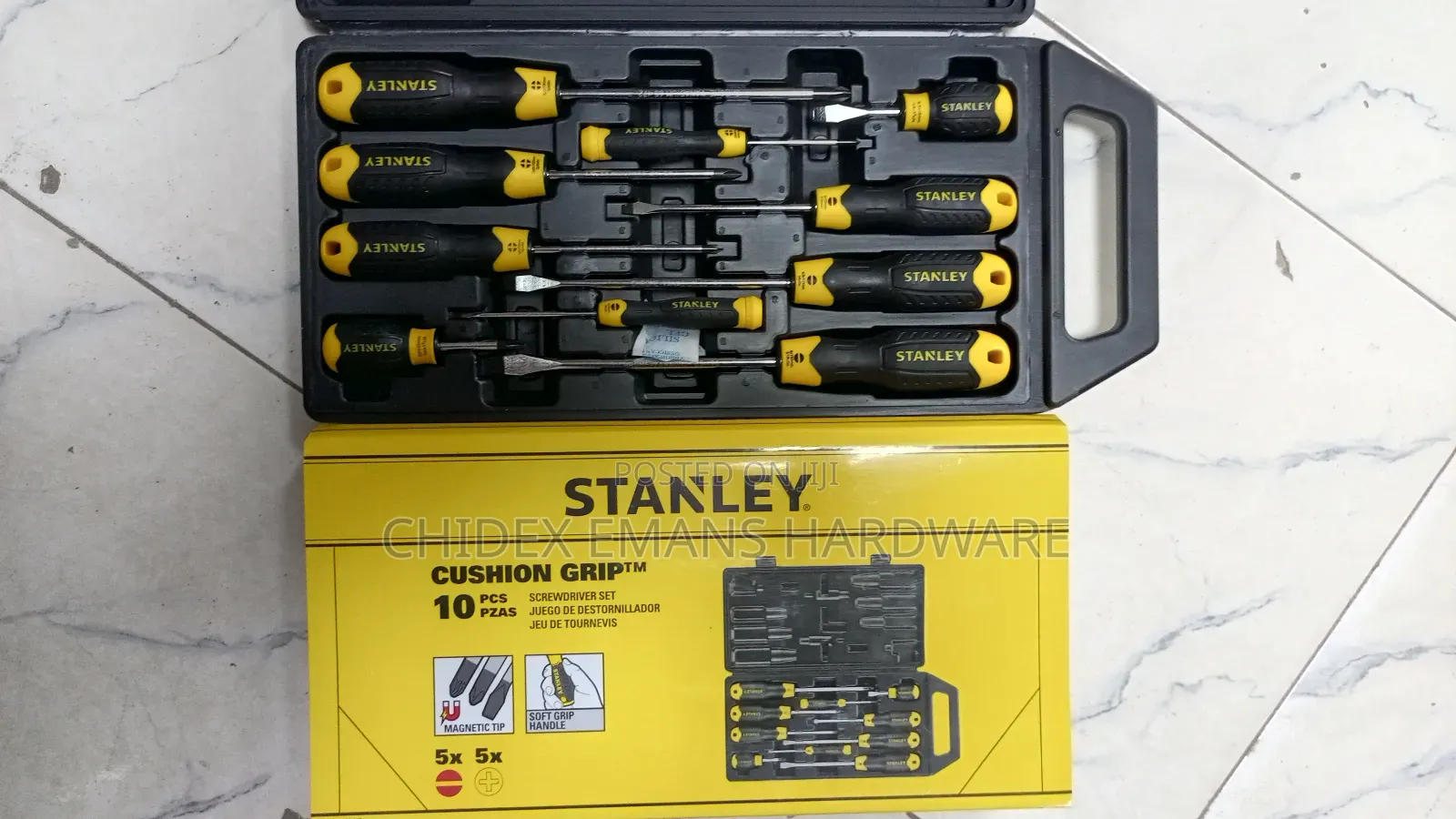 Stanley 10pcs Screw Driver Set