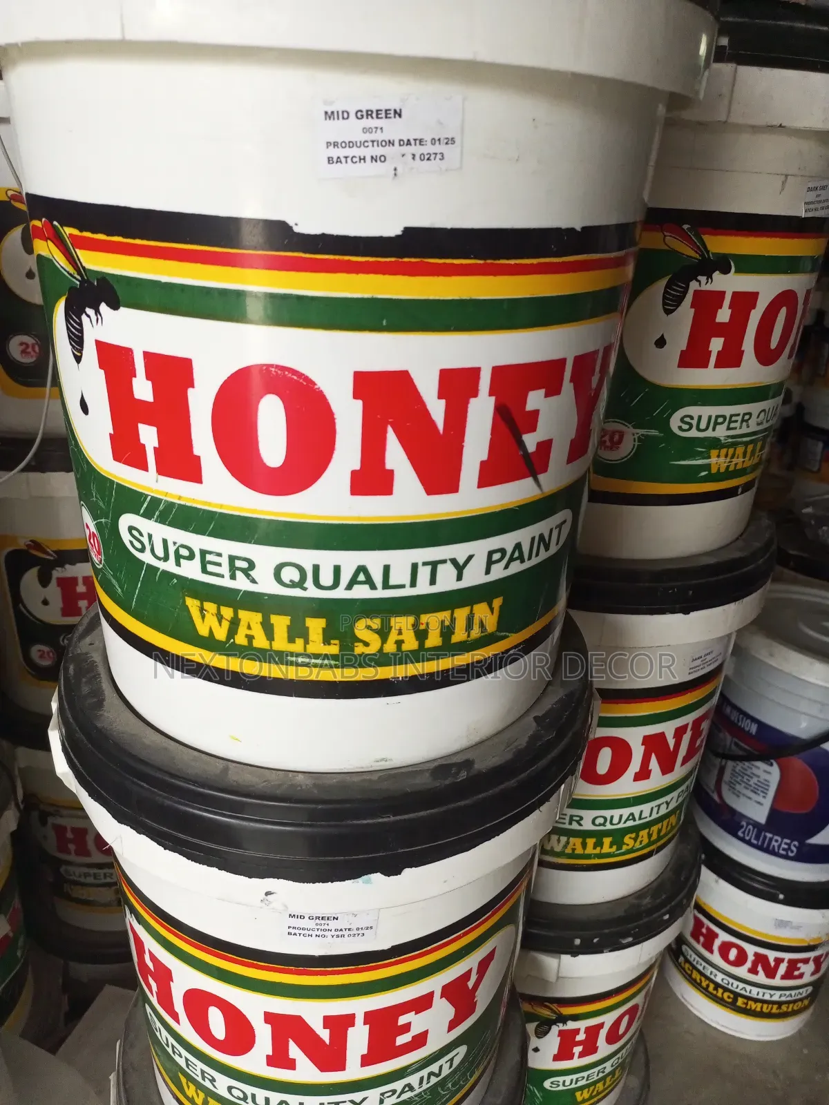 Honey Satin Paint