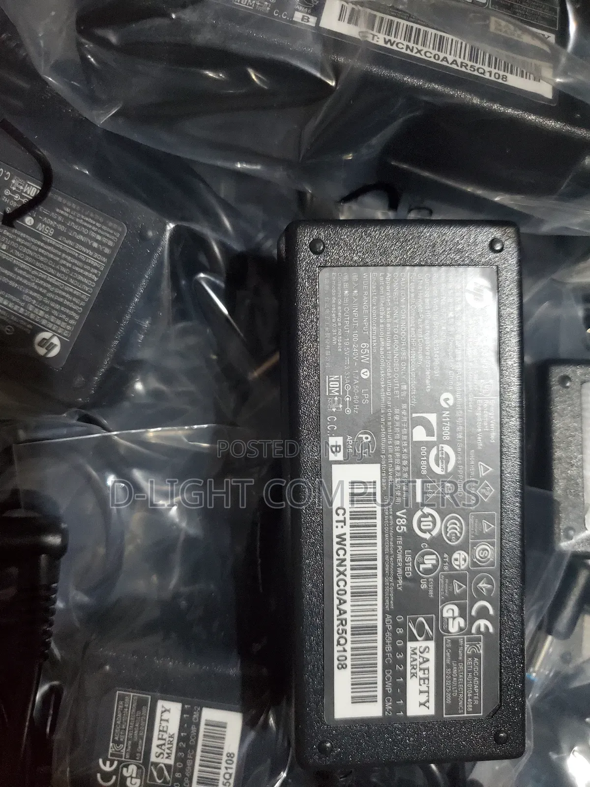 65w Original Hp Bluemouth Charger