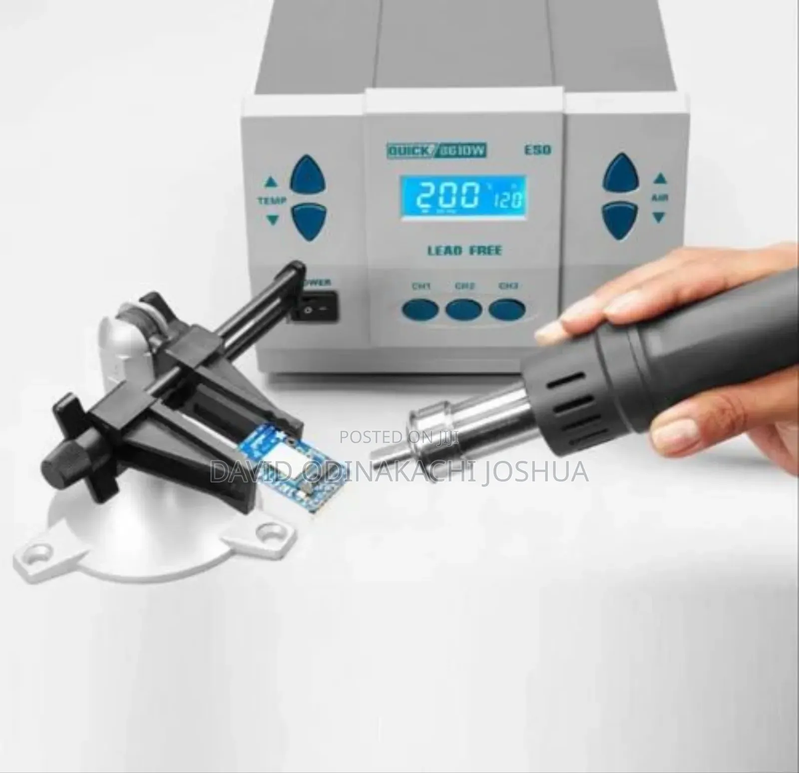 1000w Koocu 861dw Hot Air Rework Soldering Station