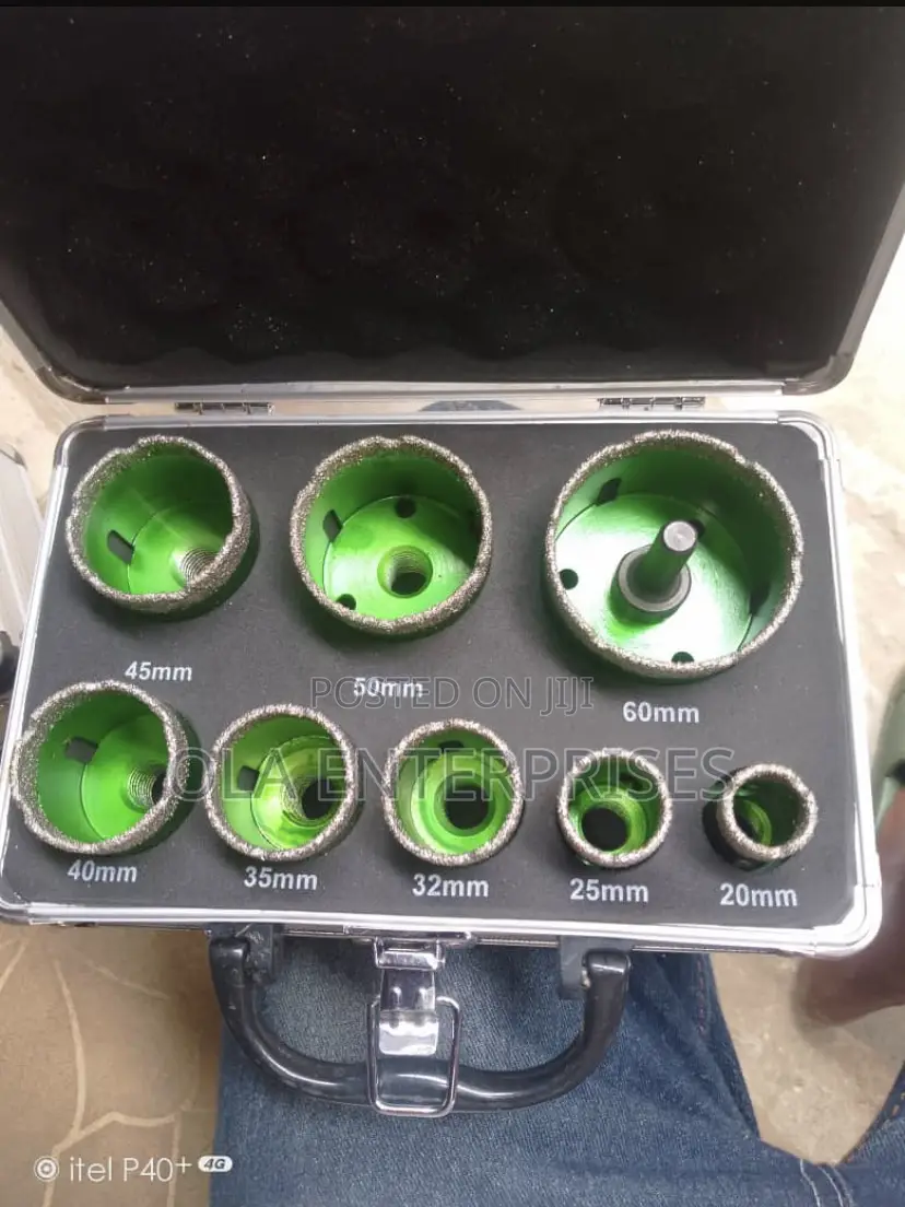 Set of Marble and Tiles Hole Saw