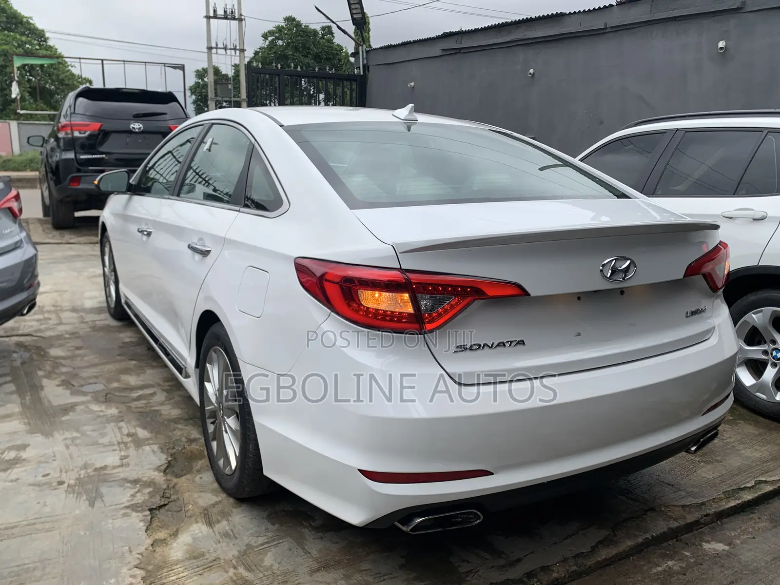Hyundai Sonata Limited PZEV 4dr Sedan (2.4L 4cyl 6A) 2015 White