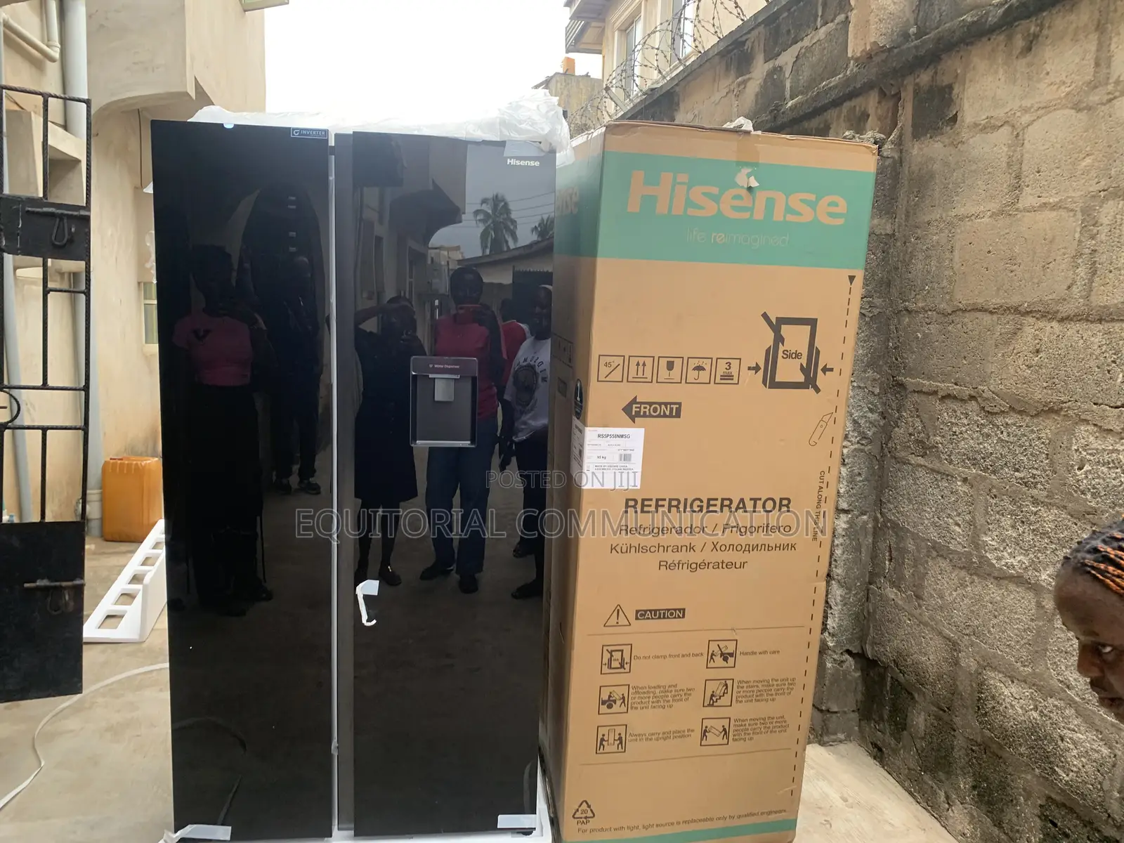 Hisense Rs5p5558nmsg – Frost-Free 558l Side-by-Side Fridge
