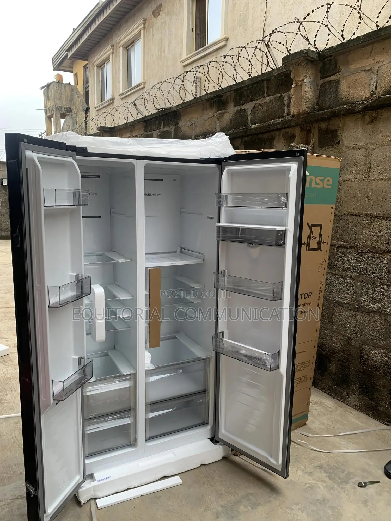 Keep Food Fresher With Hisense Rs5p558nmsg Refrigerator