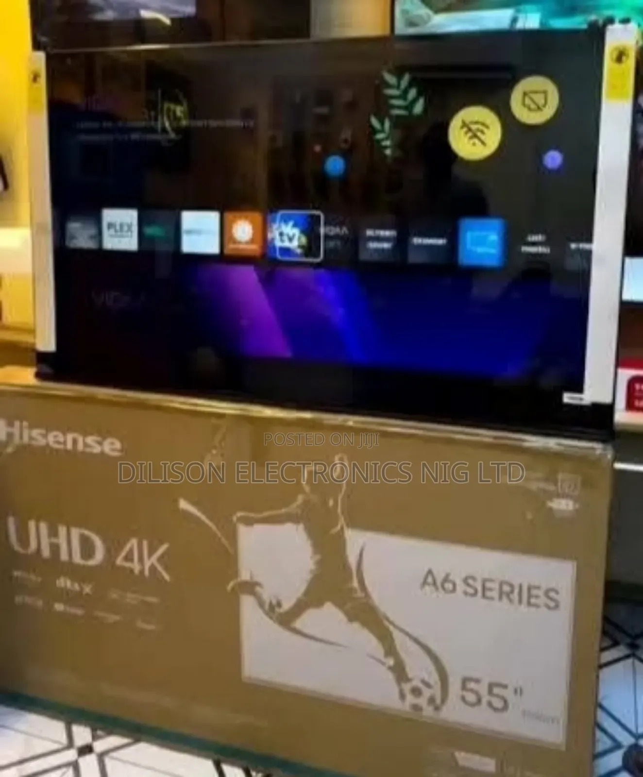 Hisense 55inches Android Smart Tv 55a6n