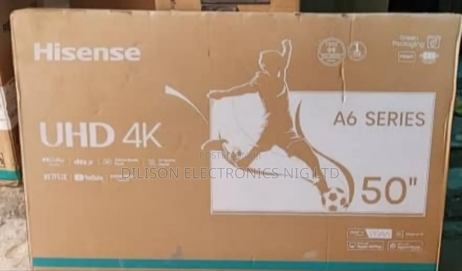  Uhd Hisense 50" Malti Smart Television