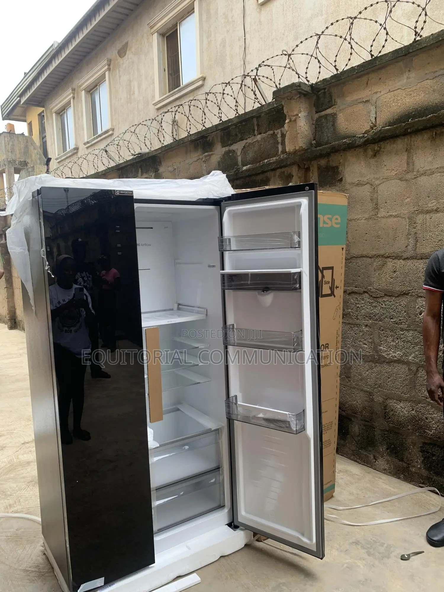 558l Fridge With Multi-Airflow System – Hisense Rs5p5558nmsg