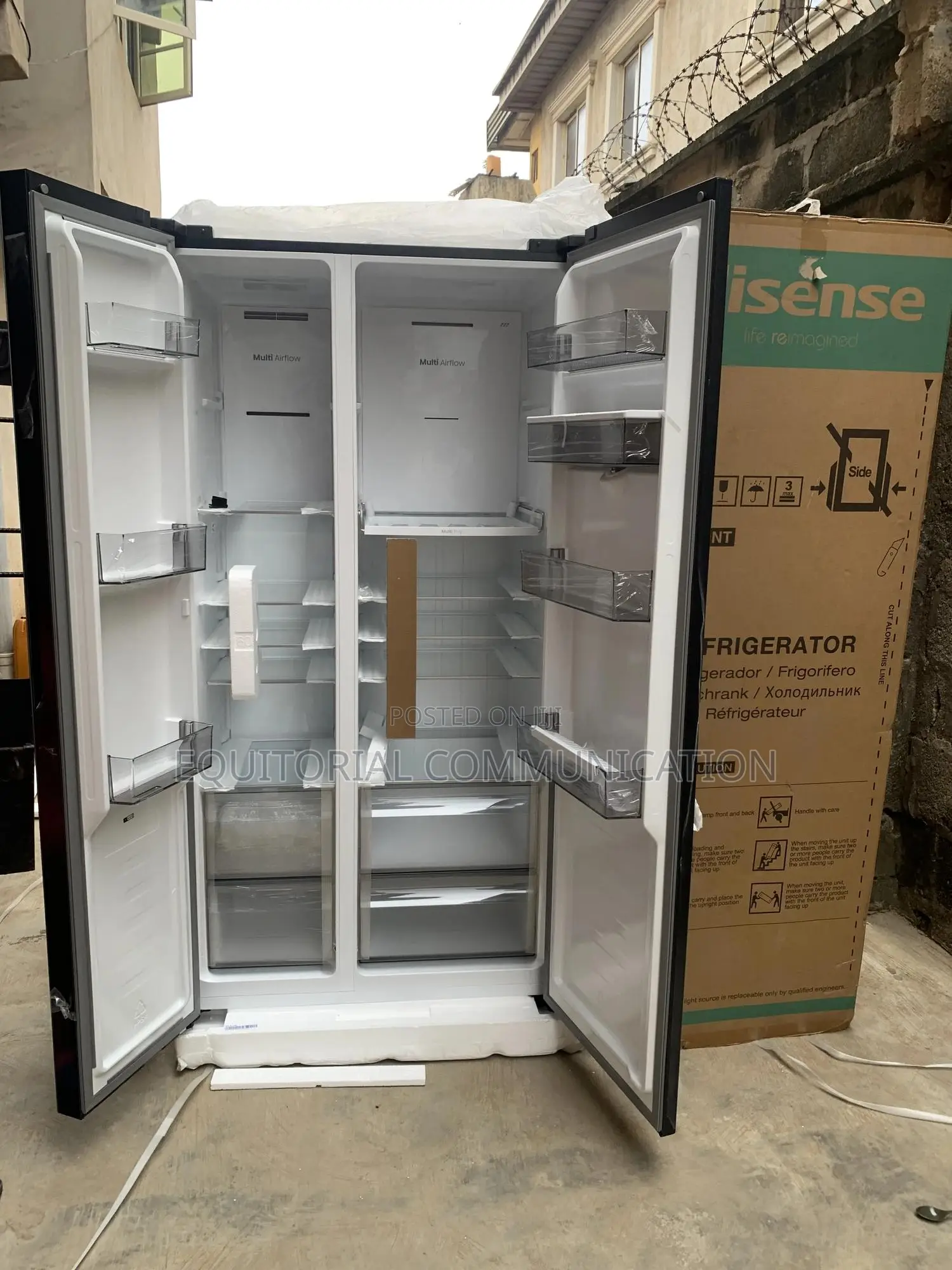 Hisense Rs5p558nmsg – 558l Refrigerator for All Seasons