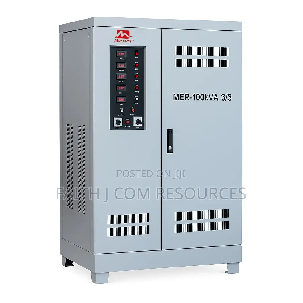 Mercury (Mer-Sbw350) 50kva Avr, 3 Phase Stabilizer
