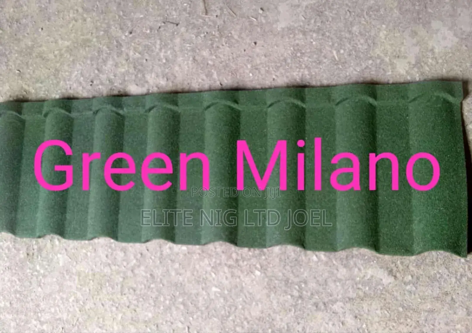 Full Gauge Milano Stone Coated Roofing Sheet in Lagos