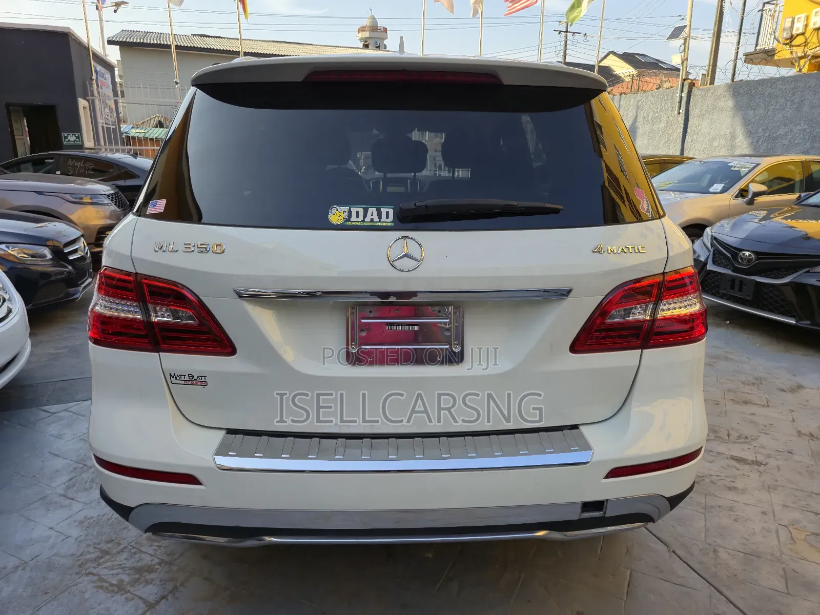 Mercedes-Benz M Class ML 350 4Matic 2012 White