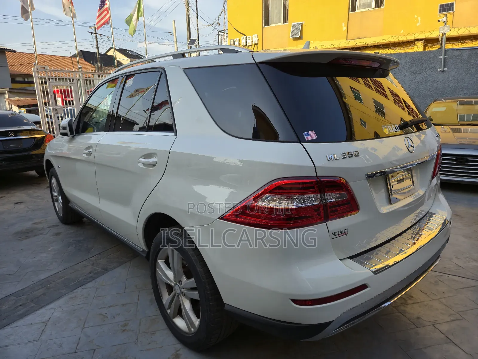Mercedes-Benz M Class ML 350 4Matic 2012 White