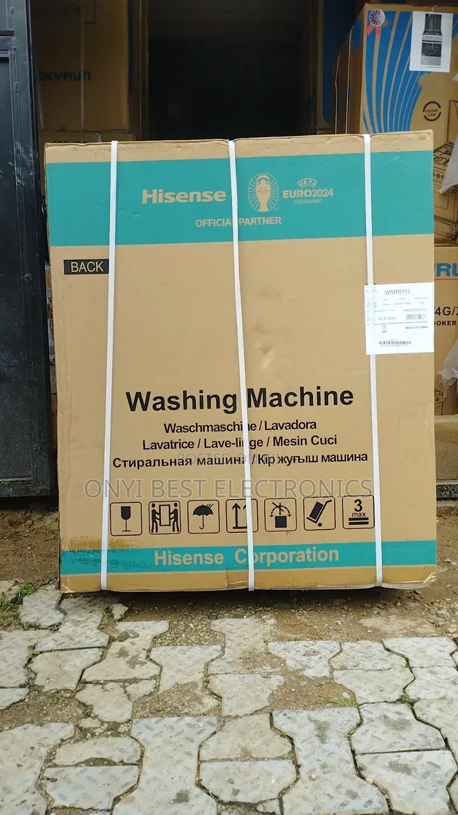 Hisense 7.5kg Washing Machine Twin Tub Wmwsqb753