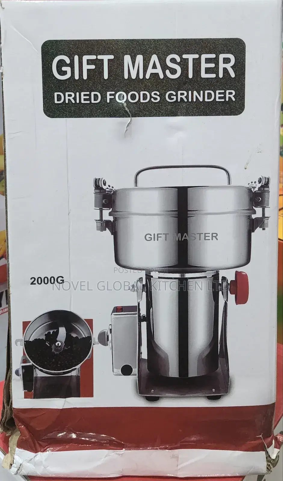 2000g Gift Master Stone Grinder