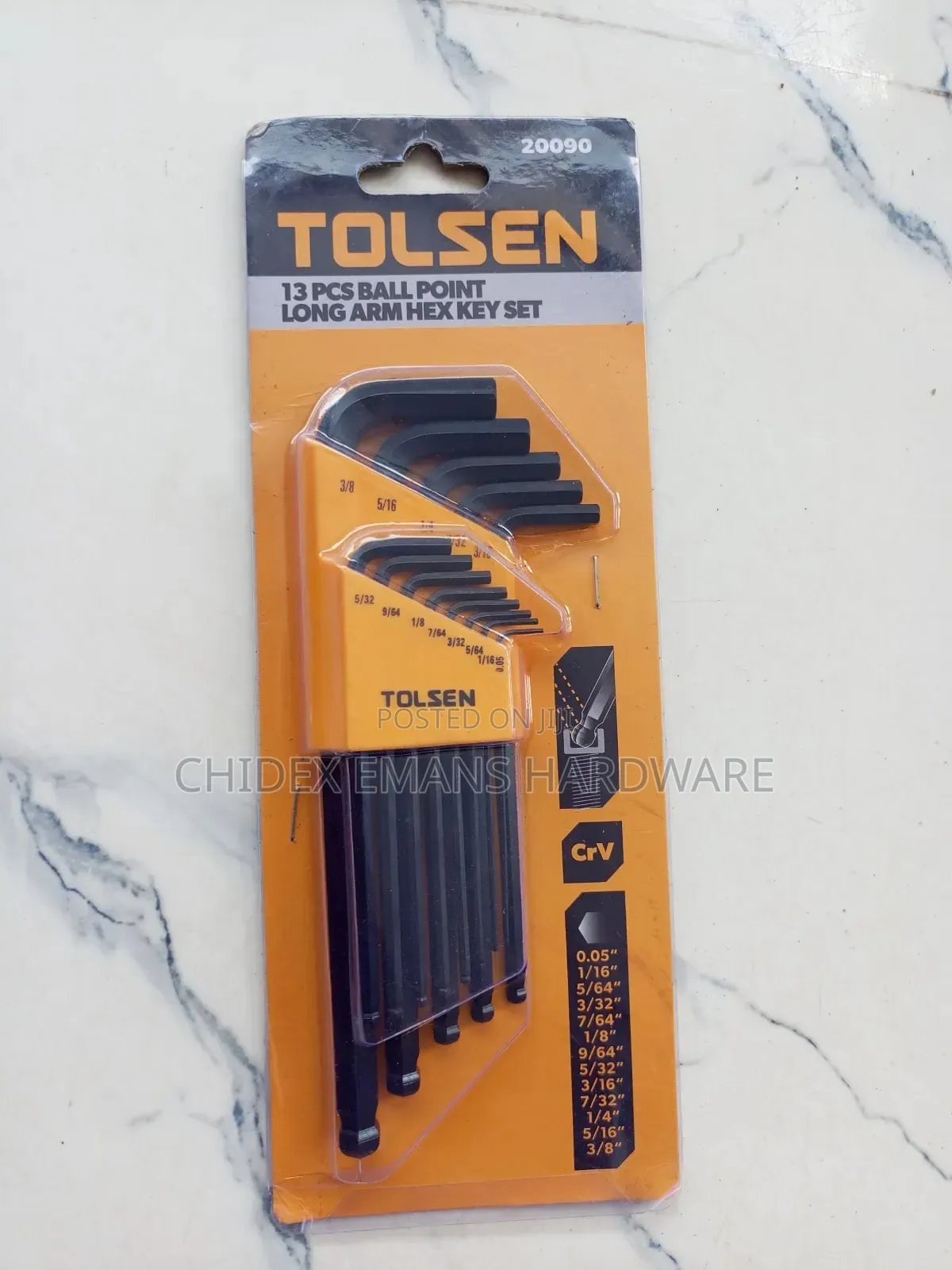 Tolsen Ball Point Set of Hex Align Key