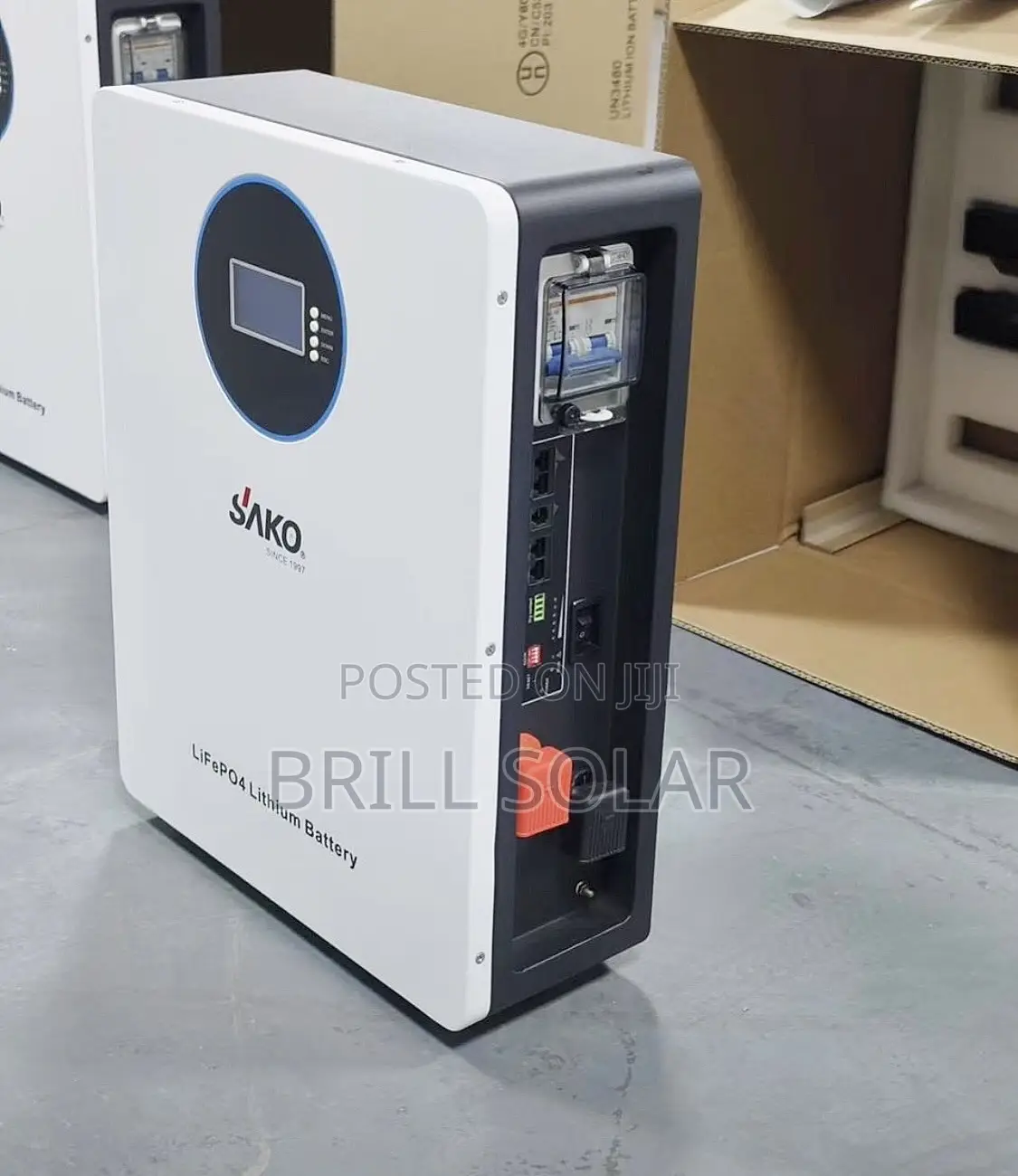 2.5kwh-25.6v Sako Solar Lithium Battery (Li-Sun Series)