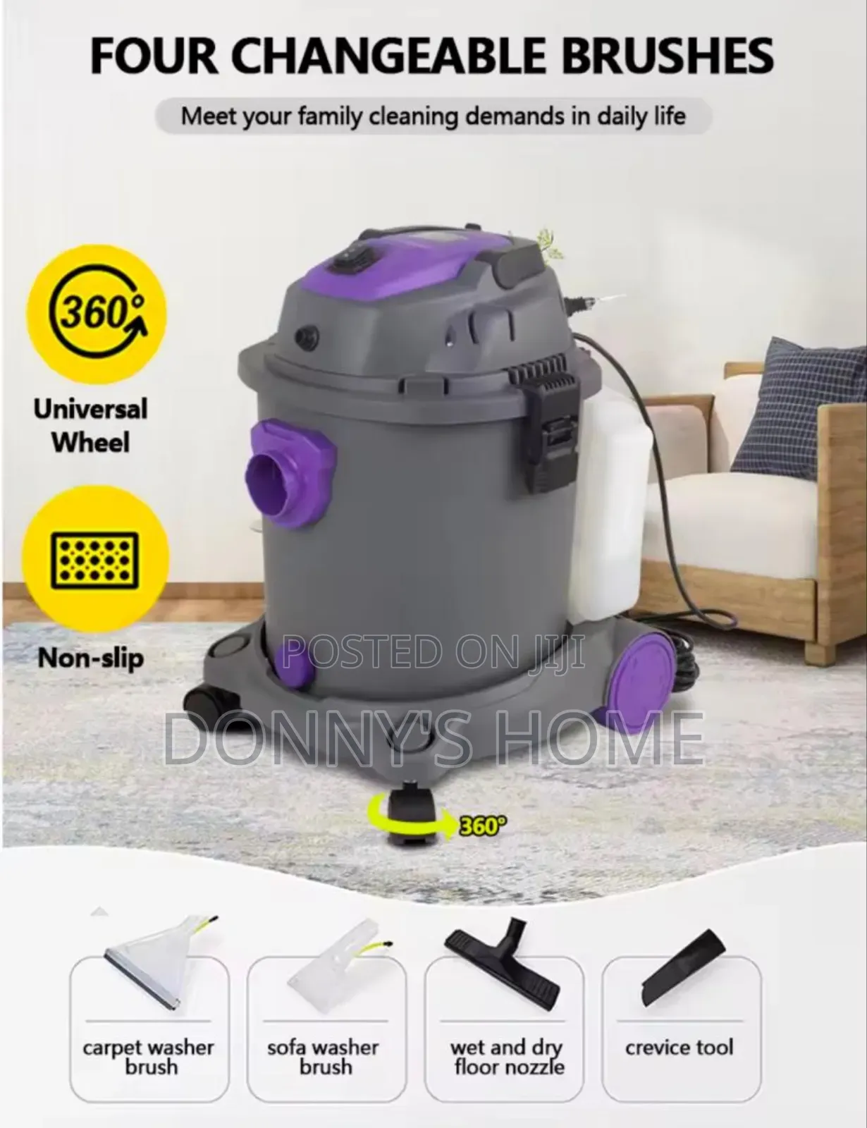 Suspell 4 in 1 Wet/Dry Drum Vacuum