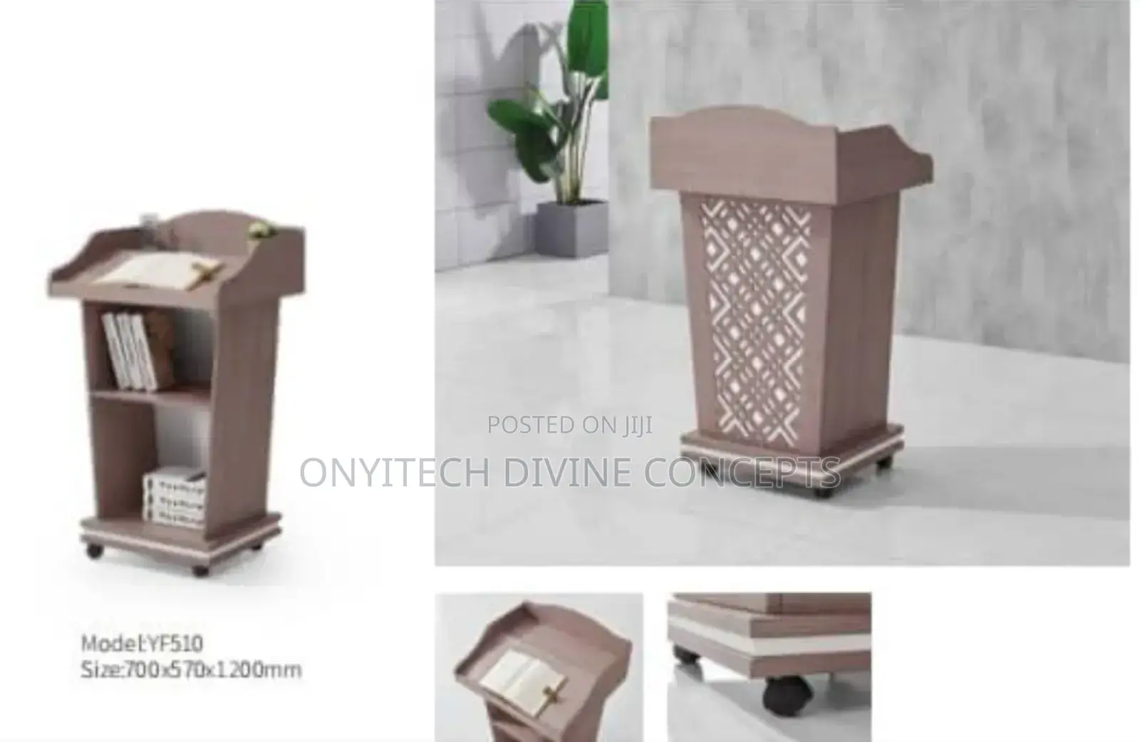 Modern Wooden Podium