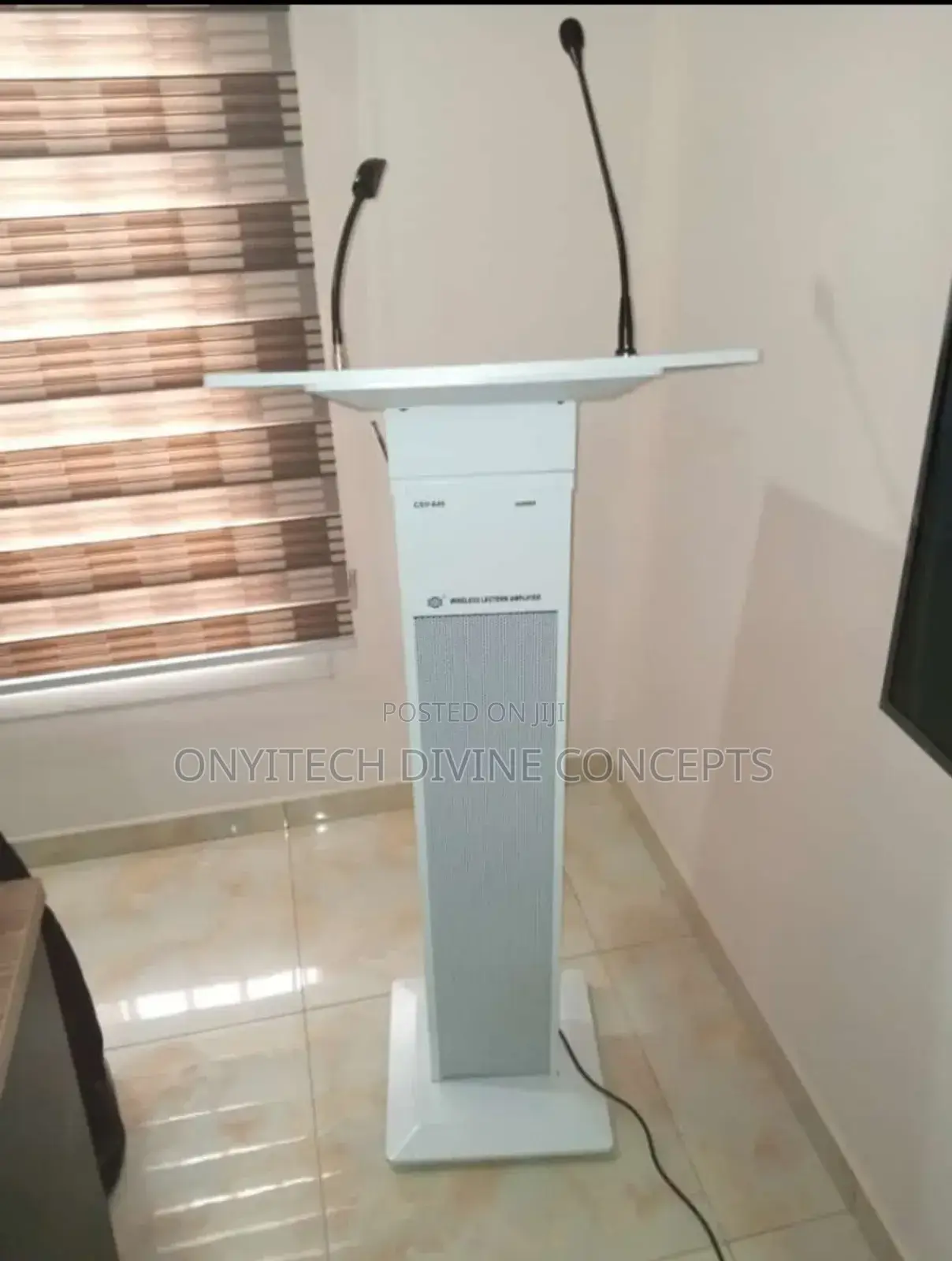 Electric Podium Stand