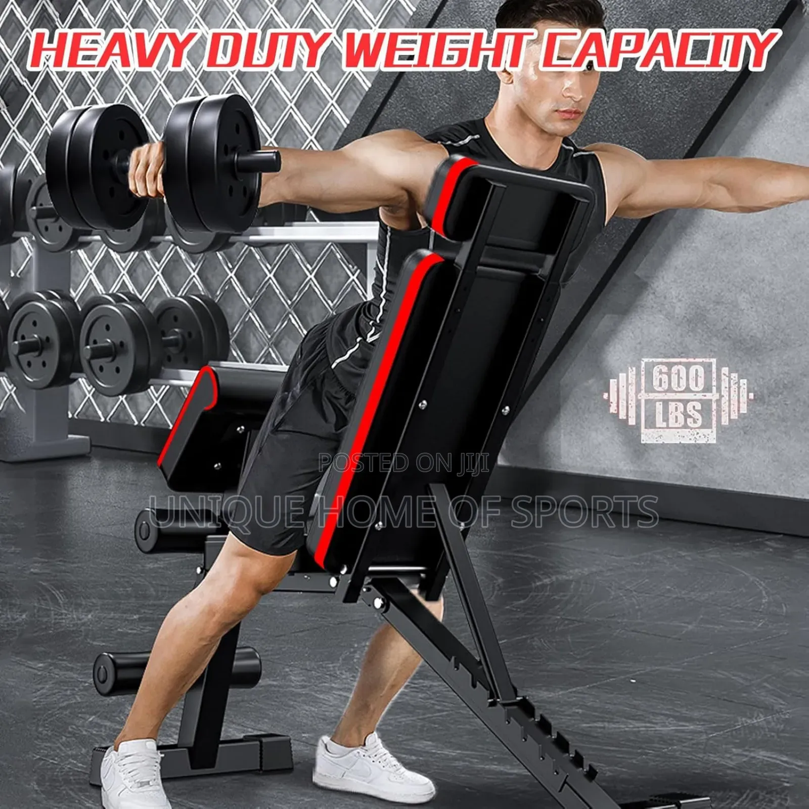 Adjustable Foldable Weight Bench