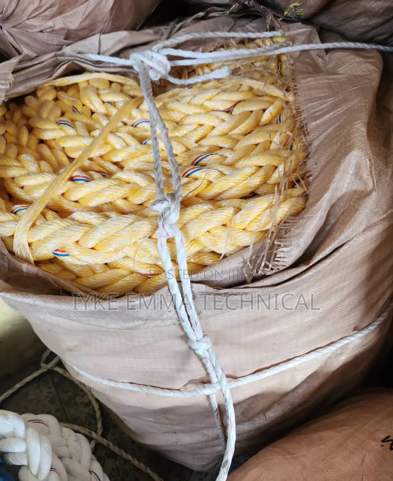 High Tenancity Mixed Polyester / Polypropylene Mooring Rope